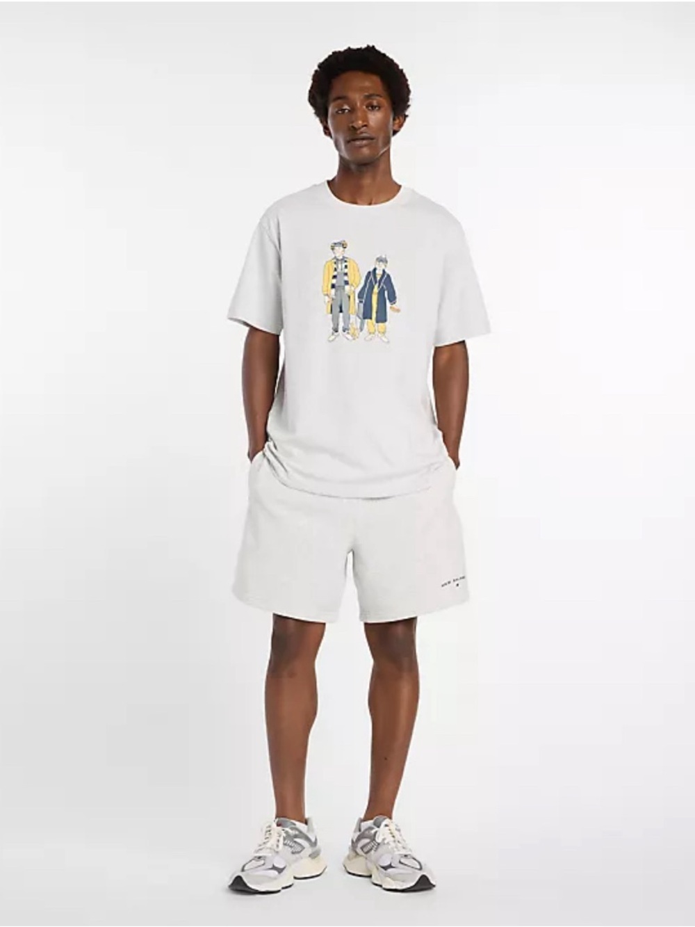 NWT New Balance Athletics Never Age T-Shirt, Color Ash heather, Size Medium